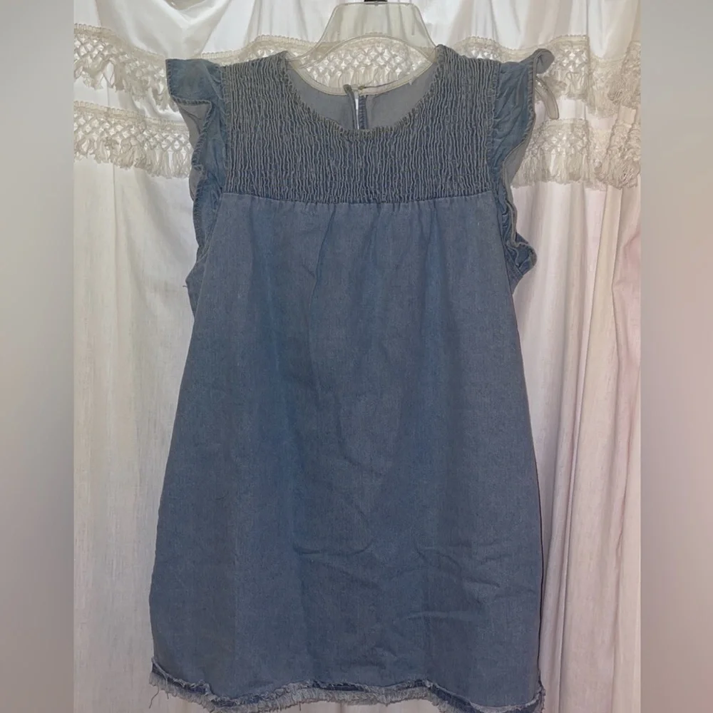 Denim Dress - Picture 2 of 3